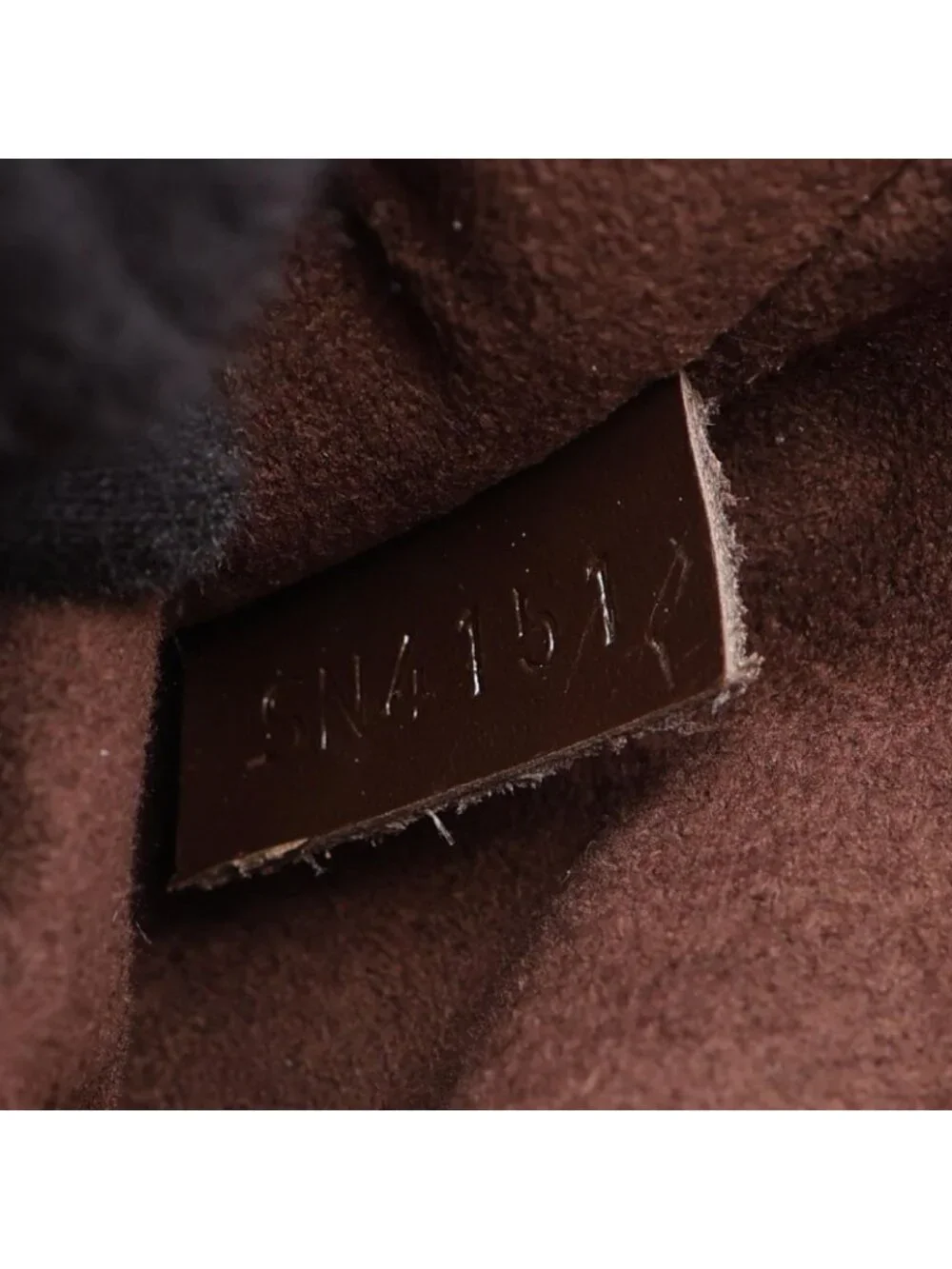 Louis Vuitton Clutch Saint Canvas Leather
